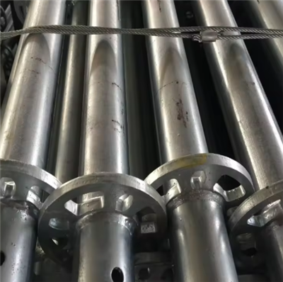 Impalcatura con serratura ad anello zincata con diametro esterno di 48,3 mm per la costruzione di edifici